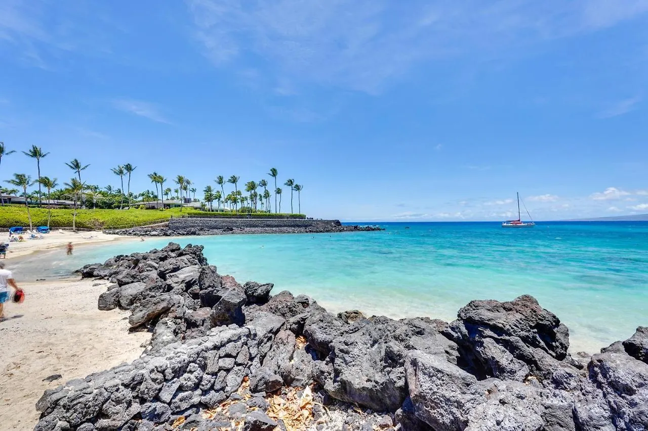 아파트 Kamilo At Mauna Lani Condo With Resort Pool Access! 와이콜로아 빌리지